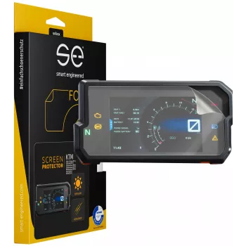 smart.engineered SE-DCP-2-0102-0107-1-M Display Protection Film for KTM Motorcycles - Transparent