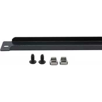 Rockstable Panneau d'obturation 1U 10 pouces - Cache pour rack - Noir - Acier SPCC - 1U - Ovale - 25,4 cm (10 pouces) (RS10-TP01)