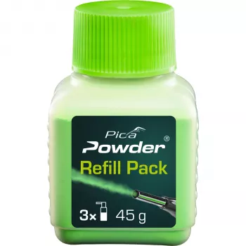 PICA-MARKER Pica Powder recharge de poudre pour crayon automatique Pica-Dry, 8 pièces, 2,8 mm, 2B, noir