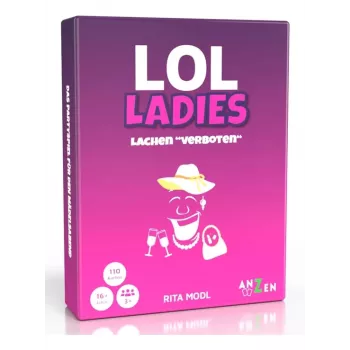 Anzen LOL LADIES - jeu de cartes de soirée Lachenverboten
