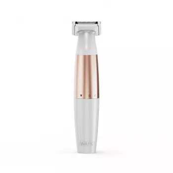 Wahl TRIM and SHAVE 3028668 tondeuse bikini, rechargeable, humide et sec, blanc/rose