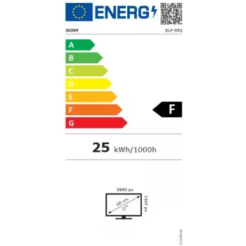 Écran Spatial Reality Sony ELF-SR2 - moniteur LED 4K 27 inch - 3840x2160 - 400 cd/m² - 1000:1 - 14 ms - HDMI, USB-C - haut-parleurs