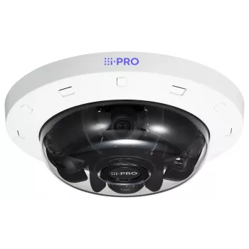 Caméra réseau multisenseur I-PRO S-Series 4x4 MP 30 fps 2,9-7 mm IA IK10 IP66/67 extérieur