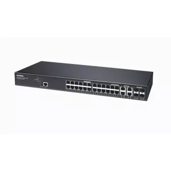 VIVOTEK AW-GEV-288A-370 Switch PoE, 24 ports Gigabit, 4 SFP, 370W, rackable, non administrable