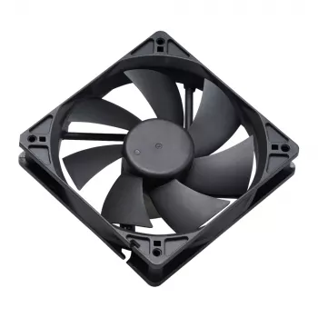 Ventilateur Akasa 12 cm noir - 17,5 dB - noir