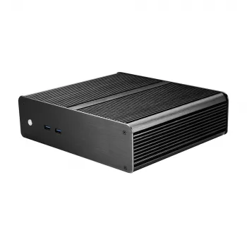 Boîtier PC mini tour Akasa Euler T noir Mini-ITX aluminium 2,5 pouces