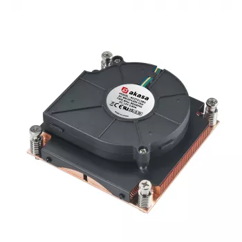 Ventirad actif tout cuivre Akasa Intel 1U avec ventilateur soufflant PWM pour LGA 2011 (Xeon MP)