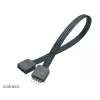 Câble d'extension LED RGB Akasa AK-CBLD01-20BK Flexa 0,2 m noir