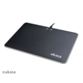 Tapis de souris gaming LED Akasa Vegas X9, 350 x 250 mm, USB, noir (AK-MPD-04RB)