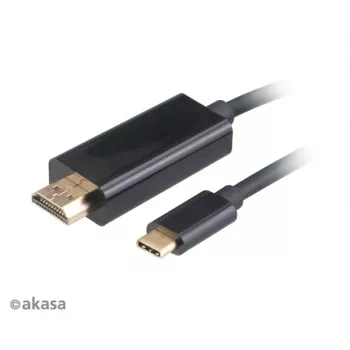Câble adaptateur USB-C vers HDMI Akasa AK-CBCA12-18BK 1,8 m noir