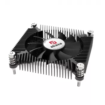 Ventilateur CPU bas profil Akasa KS7 Intel LGA 1200/115X hauteur 16 mm vis et backplate