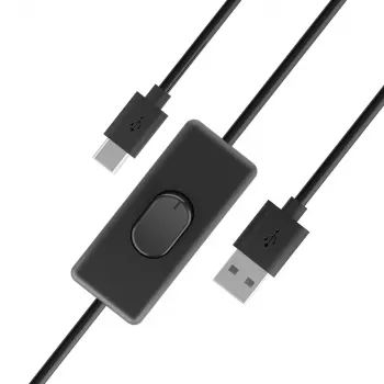 Câble USB 2.0 Akasa AK-CBUB57-15BK - USB-A vers USB-C - 1,5 m - noir