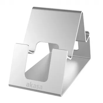 Support pour téléphone et tablette Akasa Aries Pico argent