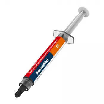 Pâte thermique Akasa T5 Essential - 4 W/m·K - gris - 0,07 °C/W - 2,6 g/cm³ - -50 à 220 °C
