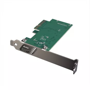 Akasa AK-PCCU3-08 USB Type-C PCIe low profile PCIe 3.0 SATA 15 broches PC