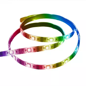 Bandeau LED RGB Akasa Vegas HZ à double commande avec synchronisation musicale 2 m