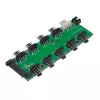 Répartiteur de connecteurs de ventilateur PWM Akasa FLEXA FP10H 1 vers 10 avec câble de 30 cm