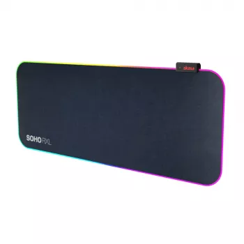 AKASA SOHO RXL tapis de souris gaming RGB - 78x30cm - 4mm d'épaisseur - noir