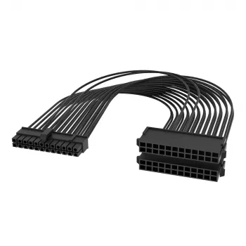 Akasa 2 sets de câble d'alimentation 20+4 mâle vers double femelle - câble