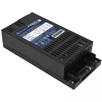 Alimentation entièrement modulaire SILVERSTONE TECHNOLOGY FX600z Platinum 600W noire