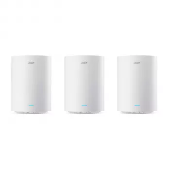 Routeur mesh Wi-Fi 6 Acer Ovia T360 triple pack (3 unités) - AX3000, bi-bande, couverture jusqu'à 7 500 sq. ft.