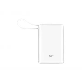 Batterie externe Silicon Power CP10 10000mAh PD USB-A 2xUSB-C, blanche