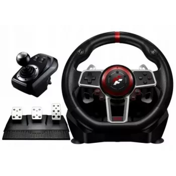 Volant FlashFire Suzuka Racing PRO ES900R avec pédales et levier de vitesses