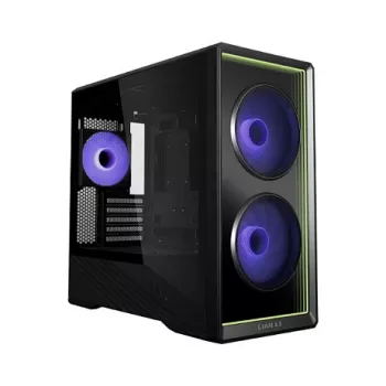 Boîtier mATX Lian Li Vector V150 INF, verre trempé - noir