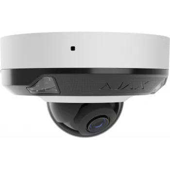 Caméra IP AJAX DomeCam Mini HL 8 MP 4 mm blanche