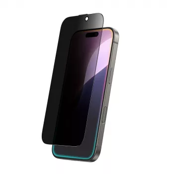 Protection d'écran en verre trempé AMAZINGTHING Radix Privacy Glass pour iPhone 16 Pro