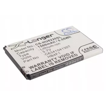 Batterie de remplacement CAMERON SINO BL161 HB4F1 HWBAF1 BLT005 pour Huawei U8230 Lenovo A1 (CS-HU8220SL) - 1500 mAh 3,7 V Li-ion
