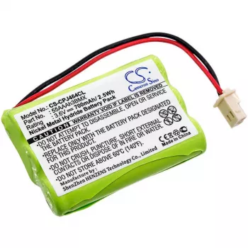 Batterie de remplacement CAMERON SINO pour téléphones sans fil, 3,6V 600mAh Ni-MH (CS-CPJ464CL)