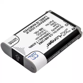 Batterie de remplacement Cameron Sino NB-12L / NB12L pour Canon PowerShot G1 X Mark II, N100, VIXIA mini X