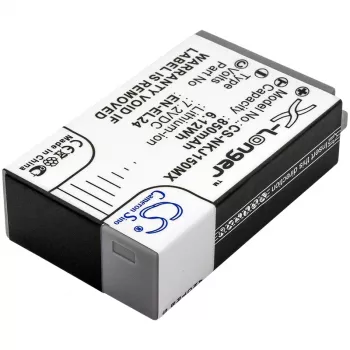 Batterie de remplacement Cameron Sino CS-NKJ150MX pour Nikon EN-EL24 (850mAh, 7,2V, Li-ion)