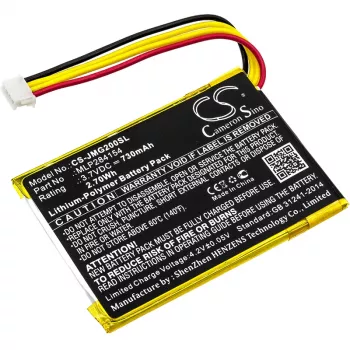 Batterie de remplacement CAMERON SINO MLP284154 pour JBL Go 2 (CS-JMG200SL)