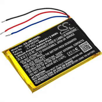 Batterie Cameron Sino GSP383555 pour JBL Clip 2
