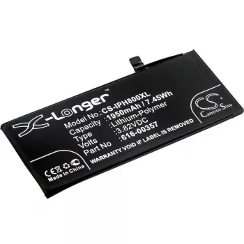 Batterie de remplacement CAMERON SINO pour Apple iPhone 8 (type 616-00357, 616-00358) - 2200 mAh, Li-Po, CS-IPH800XL