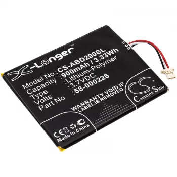 Batterie Cameron Sino 26S1019 58-000226 pour Amazon Kindle 10e génération / CS-ABD290SL