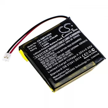 Batterie de remplacement CAMERON SINO 361-00098-00 pour montre connectée Garmin Fenix 5X / 5X Plus / 5X Sapphire / Fenix 3 / Fenix 3 HR - 510 mAh