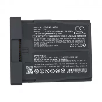Batterie CAMERON SINO pour DJI RoboMaster S1, 2400mAh, 10,8V, Li-Ion, noir