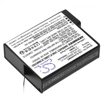 Batterie Cameron Sino type BCX204-1950-3.87 pour DJI Osmo Action 5 Pro / CS-DJA500MC