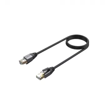 Câble réseau Ethernet UNITEK Cat.8 S/FTP 10m RJ45 40Gbps 2000MHz plaqué or noir