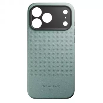Étui Native Union Active pour iPhone 17 Pro Max, compatible MagSafe, Slate Green (ACTCSE-GRN-NP25PM)