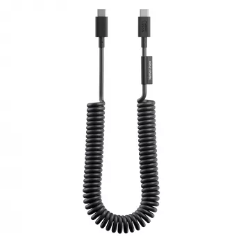Câble Native Union Pop Cable USB-C vers USB-C 2,4 m 60 W noir DESIGN POOL LIMITED