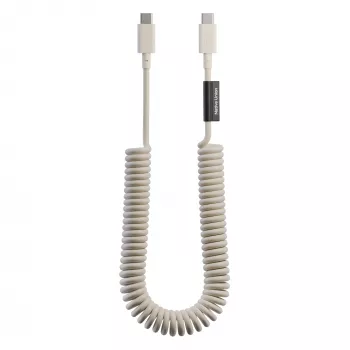Native Union Pop Cable câble USB-C vers USB-C 2,4 m 60 W Sandstone