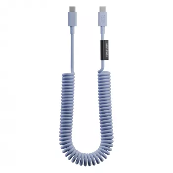 Câble USB-C vers USB-C Native Union Pop 2,4 m 60 W Azur