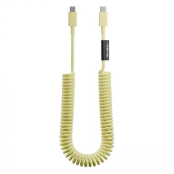 Câble USB-C vers USB-C Native Union Pop 2,4 m 60 W Lemon