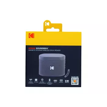 Enceinte empilable sans fil Kodak SoundBrix Treble Gray