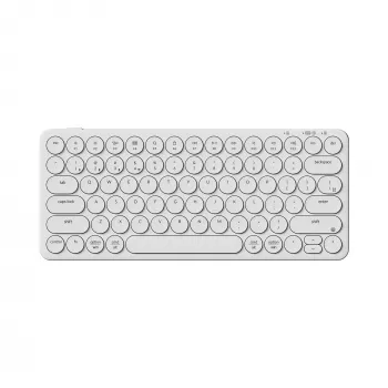 Clavier mécanique Keychron B3P-K8 75 % Scissor Ivory White