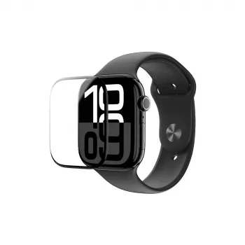 Protection d'écran AMAZINGTHING Radix Film avec cadre noir pour Apple Watch 42 mm